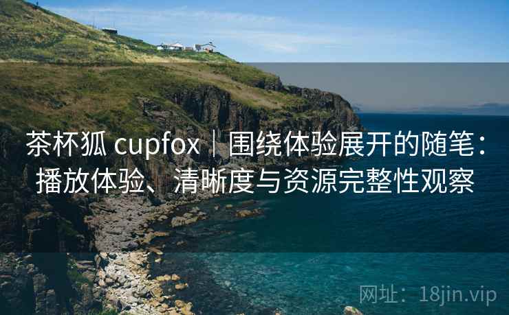 茶杯狐 cupfox｜围绕体验展开的随笔：播放体验、清晰度与资源完整性观察
