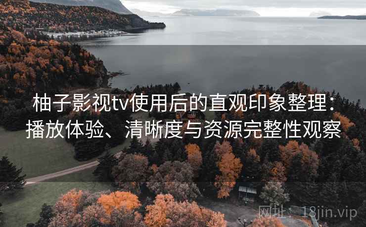 柚子影视tv使用后的直观印象整理：播放体验、清晰度与资源完整性观察