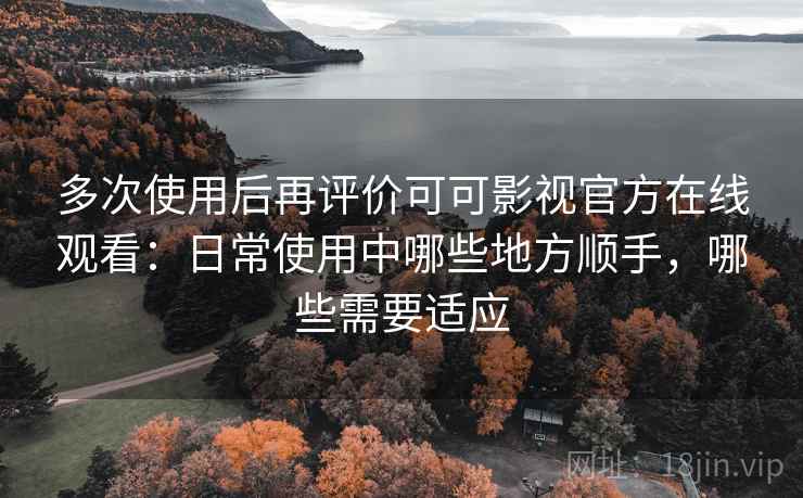 多次使用后再评价可可影视官方在线观看：日常使用中哪些地方顺手，哪些需要适应